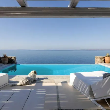 Villa Waterfront With A Swimming Pool, Sea View And Direct Access To The Sea Melissaki