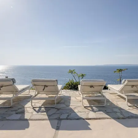 Waterfront With A Swimming Pool, Sea View And Direct Access To The Sea Villa Melissaki